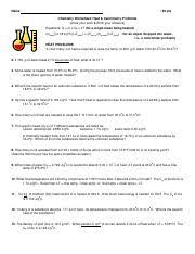 The time frame a book is available as a free download is shown on each download page, as well as a full description of the. 009 Calorimetry Pdf Name 20 Pts Chemistry Worksheet Heat Calorimetry Problems Show Your Work Box Your Answers Equations Q M X Cp X T For A Single Course Hero