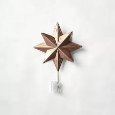 Metal Star Tree Topper Antique Copper Hearth Hand With Magnolia Star Tree Topper Metal Stars Magnolia Christmas Decor