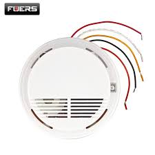 Filaire Fumee Feu Detecteur De Securite A La Maison Detecteur De Fumee Capteur D Alarme Gsm Pstn Systeme D Alarme Antivol Home Security Systems Alarm Systems For Home Wireless Home Security Systems