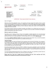 Find answers in our frequently asked questions, without waiting on the phone. Clearing Welcome Letter As2 Pdf Ucas