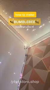 How To Make Aesthetic Bumblebee Led Light Colour Upgrade Your Room Today With Our Best Selling Led S Led Room Lighting Led Lighting Bedroom Led Lighting Diy