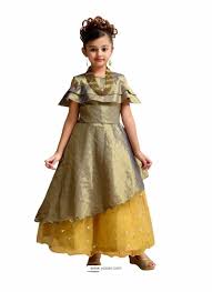 Glossy Silver Party Wear Gown For Girls Gowns For Girls Girls Party Wear Kids Gown