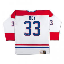 Vintage montreal canadiens ccm jersey size large nhl stitched. Patrick Roy Autographed Inscribed White Mitchell Ness Vintage Canadiens Jersey