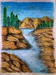 Drawing Of Scenery With Oil Pastel Max Installer You can edit any of drawings via our online image editor before downloading. drawing of scenery with oil pastel