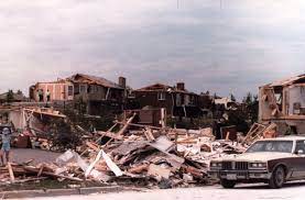 Homes collapsed, roofs were damaged. Thirty Years After A Tornado Ripped Through Barrie Could It Happen Again Ctv News