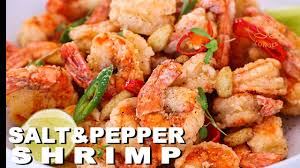 Prepare your rice of choice. The Best Salt And Pepper Shrimp Ever So Crispy Youtube