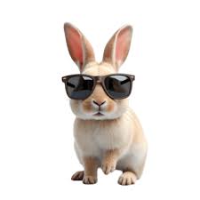Conejo Con Gafas PNG Imágenes Y Dibujos Con Fondo Transparente Gratis