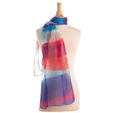 Echo // beautiful vintage blue purple sheer silk scarf // 17 x 44 long totallyscarves 5 out of 5. Women S Long Scarves Oblong 100 Made In Italy