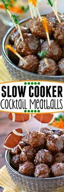 That heat slowly builds up, and the crock holds it in, while the lid ensures that nearly and what happens to that emulsion when it spends several hours in a slow cooker is that it breaks apart. 170 Best Meatball Recipes Ideas Recipes Cooking Recipes Meatball Recipes