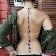 Hình xăm dọc sống lưng nam. Hinh XÄƒm Dá»c Sá»'ng LÆ°ng Cho Nam