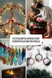 See more ideas about christmas decorations, christmas diy, christmas. 43 Colorful Boho Chic Christmas Decor Ideas Digsdigs