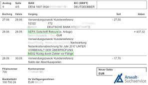 Da, wenn du ihn brauchst. Was Tun Bei Falschuberweisung Oder Fehlabbuchung