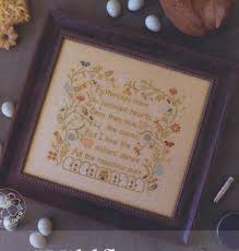 Anc dmc madeira other floss brand: Wildflowers By Blue Flower The Counted Cross Stitch Pattern