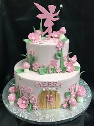 Pink Fairy Fairy Birthday Cake Fairy Garden Birthday Cake Fairy Garden Cake