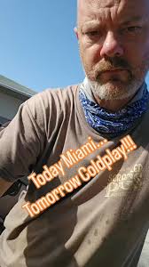 🎶 Miami Bound + Coldplay Night! Today’s ride ends in Miami where I reunite  with my beautiful bride and catch a Coldplay concert. If we end up