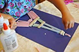 Art projects for kids and the whole family! Eiffel Tower Craft Eiffel Tower Craft Around The World Crafts For Kids French Crafts
