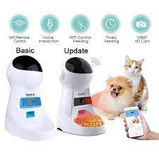 Automatic Cat Feeder Timed Pet Dog Food Dispenser Feeding Station With Wifi And Camera Automatic Cat Feeder Pet Feeder Automatic Feeder