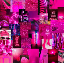 Aesthetic wallpapers aesthetic photo bubbles aphrodite aesthetic peachy pink aphrodite photography peach aesthetic. 50pc Neon Pink Photo Collage Kit Etsy Pink Neon Wallpaper I Love Pink Wallpaper Love Pink Wallpaper