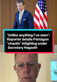 New York Times Pentagon correspondent Greg Jaffe joined #MorningJoe to  discuss his new reporting about Secretary Hegseth's latest second Signal  chat and the internal turmoil at the Department of ...