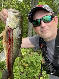 Some nice fish were pulled out of the pond.