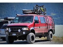 Very Very Rare 4x4 Clydesdale Converted E250 Pleasure Way Traverse Camper Van High And Low Gear Ratios 5 4l V8 6 Lift New Used Ford Ford E250 Pleasure Way