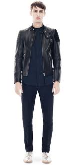 Acne Studios Oliver Black Leather Jacket Mens Fashion Inspiration Gentleman Style