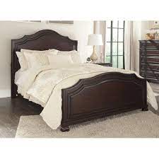 Queen Bed From Wayfair Furniture Queen Panel Beds Brown Bed