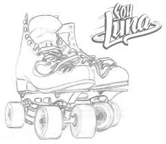 Patines De Soy Luna Para Colorear Jpg 626 542 Boyama Sayfalari Cizimler Cizim