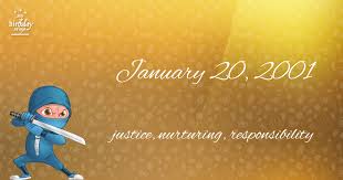 19 Fun Birthday Facts About January 20 2001 You Must Know Birthday Fun Who Shares My Birthday Fun Facts