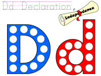 Use these fun dot marker printables with bingo markers for kids to have fun with a space theme for preschoolers, toddlers, kindergartners, and grade 1 students.these preschool space theme printables are such fun activity sheets to make with dot markers. Patriotic American Bingo Dauber Art