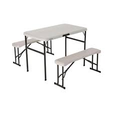 Get it as soon as fri, jul 30. Lifetime Folding Picnic Table And Bench Set Bcf