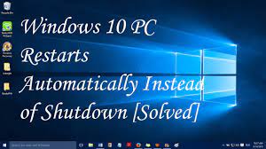The most common of the shutdown problems that windows 10 may bring to any computer that is updated to it is the computer restarting instead of shutting down in the shutdown settings section, uncheck the checkbox beside the turn on fast startup (recommended) click on save changes. Windows 10 Pc Restarts Automatically Instead Of Shutdown Solved Youtube
