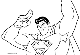 To save christmas, superman battles to defend jolly old saint nick himself, santa claus! Free Printable Superman Coloring Pages For Kids