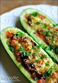 Sausage Stuffed Zucchini Recipe Food Veggie Dishes Food Recipes