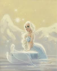 Pastel Winter Art Pastel Winter Mermaid Artwork Mermaid Art Mermaid Drawings