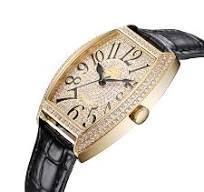 VDEAR - VDEAR OEM ODM Caja cuadrada de acero inoxidable Reloj Cuadrado  Relojes de mujer Reloj de lujo Reloj de mujer con diamantes