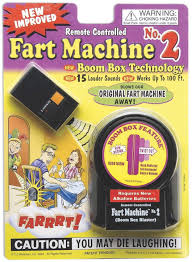 Amazon Com T J Wisemen Remote Control Fart Machine No 2 Funny Gag Gift Joke Prank Toys Games