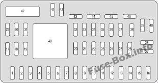 Pull lever up to adjust seatback. Fuse Box Diagram Mercury Mariner 2008 2011