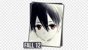 Check spelling or type a new query. Anime Icon 27 Fall 12 M Black Haired Anime Boy Illustration Png Pngegg