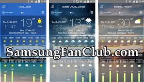 Weather Forecast App For Samsung Galaxy S7 S8 S9 Note 8 Samsung Galaxy S7 Galaxy S7 Samsung Mobile