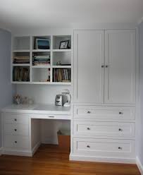 This project converts a wide closet into a recessed desk space, using quikrete countertop mix. Dresser And Desk Built In Bedroom Closet Was Replaced With Built In Desk Shelving And Dresser Bedroom Built Ins Closet Built Ins Build A Closet