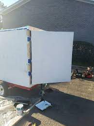 Diy enclosed trailer | building an enclosed trailer. Diy 4x8 Micro Tiny House Camper On Harbor Freight Trailer 17 Steps With Pictures Instructables