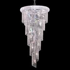 Elegant Lighting 1801sr Spiral Crystal Chandelier Atg Stores Crystal Chandelier Beautiful Chandelier Chandelier