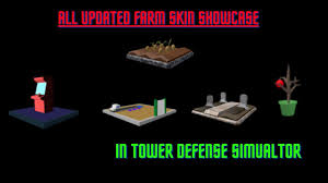 Build towers and hold off hordes of zombies. New Updated Farm Skin Showcase Tower Defense Simulator Roblox Youtube