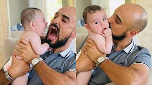 Reapareció abel pintos y compartió fotos de su hijo por primera vez: Definicion De Comerse A Besos Las Tiernas Postales De Abel Pintos Y Su Hijo Espectaculos Elonce Com