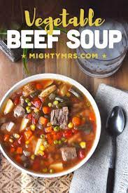 Old Fashioned Vegetable Beef Soup Recipe In 2021 Beef Soup Recipes Easy Vegetable Beef Soup Beef Soup