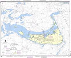 Details About Noaa Nautical Chart 13241 Nantucket Island