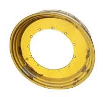 12"W x 50"D, John Deere Yellow 12-Hole Stub Disc