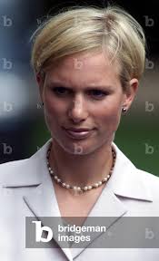 Image of ZARA PHILLIPS BESUCHT DEN 101. GEBURTSTAG VON KÖNIGIN ELIZABETH,  DER