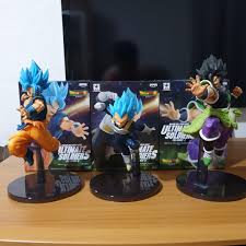 Officially licensed figures by banpresto/ little buddy. Bib Dragon Ball Super Ultimate Soldiers Set Of 3 Hobbies Toys Toys Games On Carousell